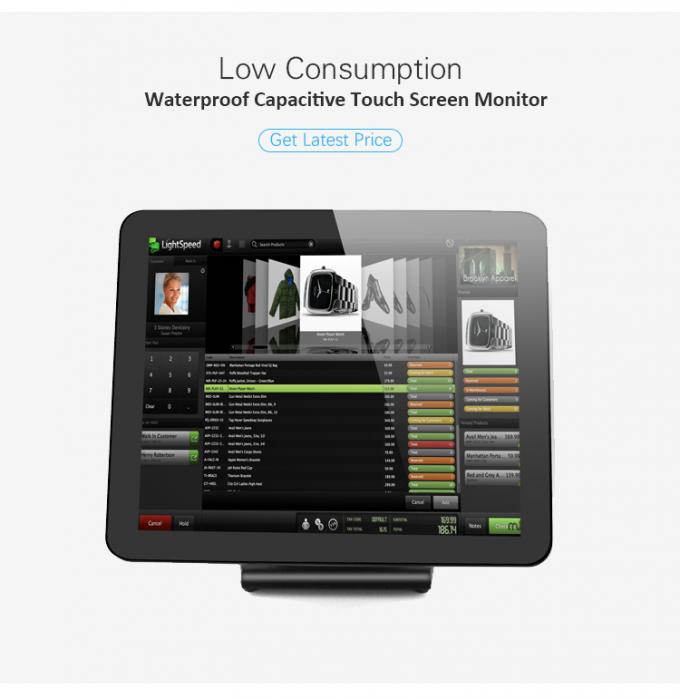 공장 15는 Pos Lcd Tft 터치스크린 가득 찬  평평한 Hd 패널 전기 용량 터치 스크린 모니터로 조금씩 움직입니다